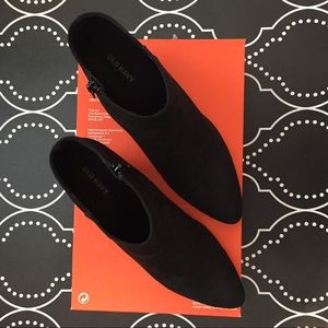 Kitten Heel Microsuede Booties